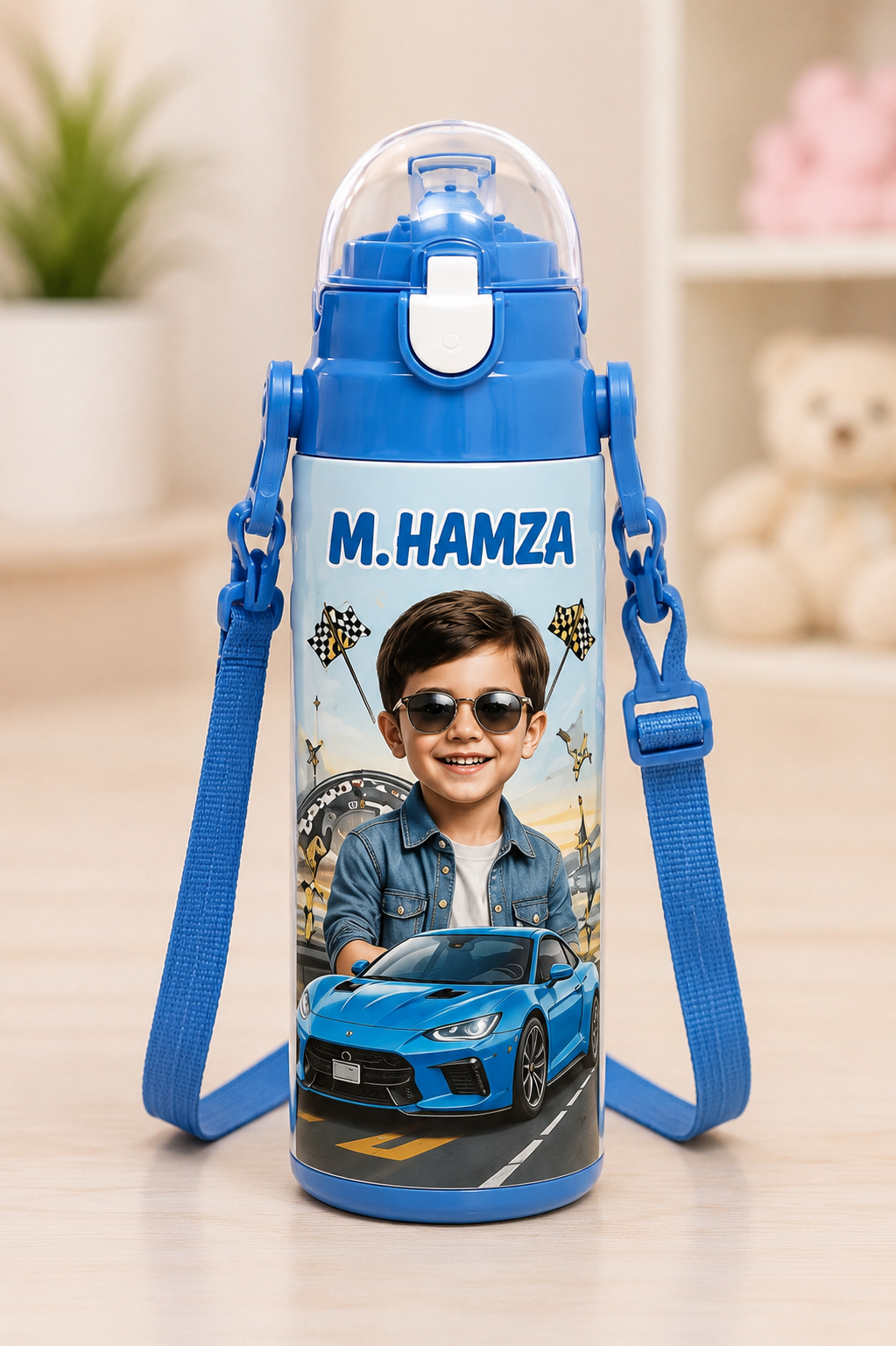 Personalized Kids School Water Bottle | Custom Name Bottle