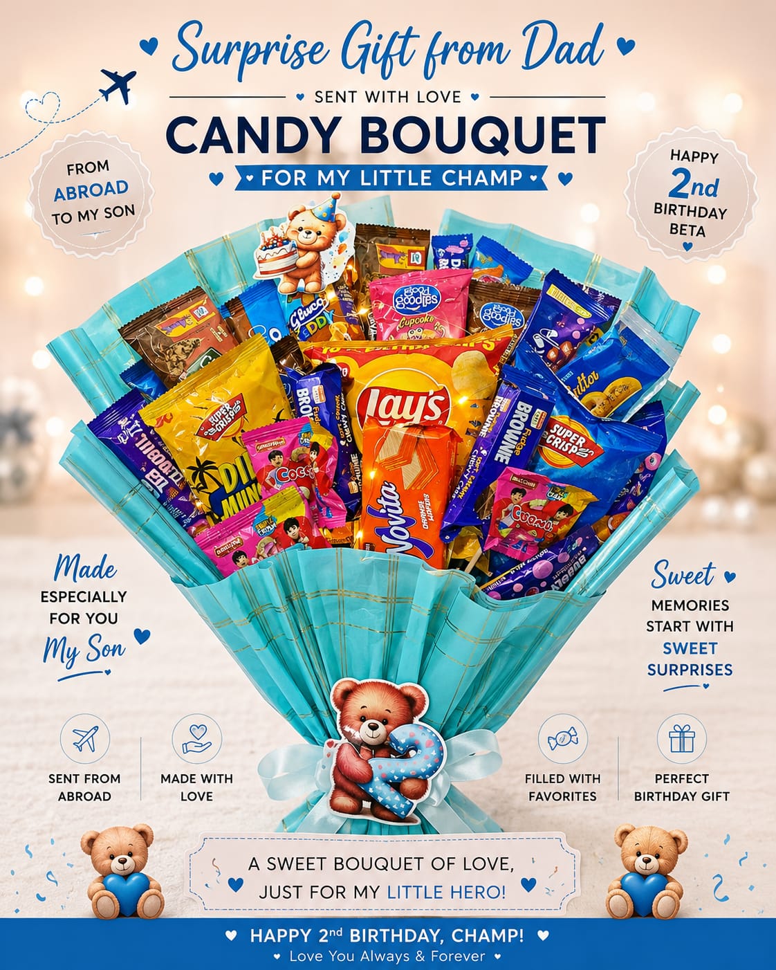 Personalized Bouquets & Basket  | Naaz by Request